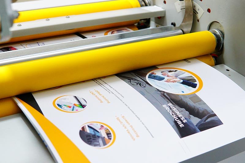 High-quality lamination services for documents and prints